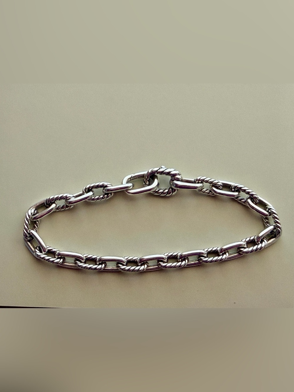 David Yurman DY MADISON® Silver CHAIN BRACELET, S, 5.5mm - Picture 12 of 16